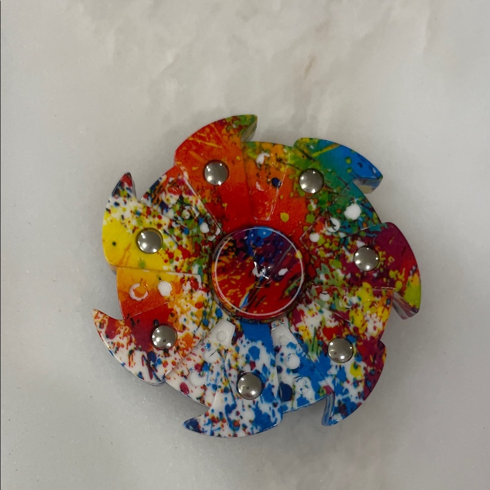 Stress Relief Colorful Fidget Spinner Party Favor